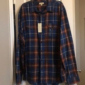 Men’s XL flannel NWT